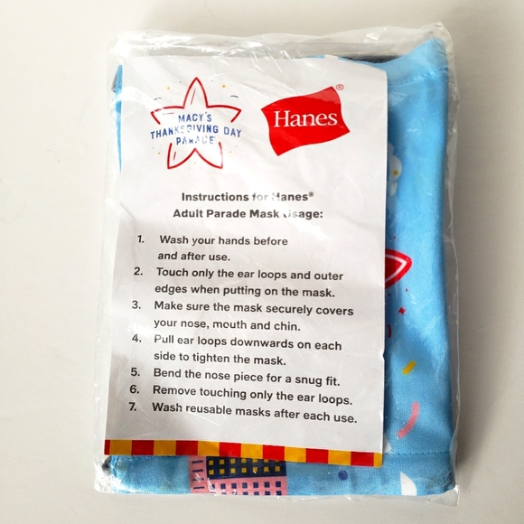 Macy's Thanksgiving Day Parade Face Mask - Picture 4 of 7